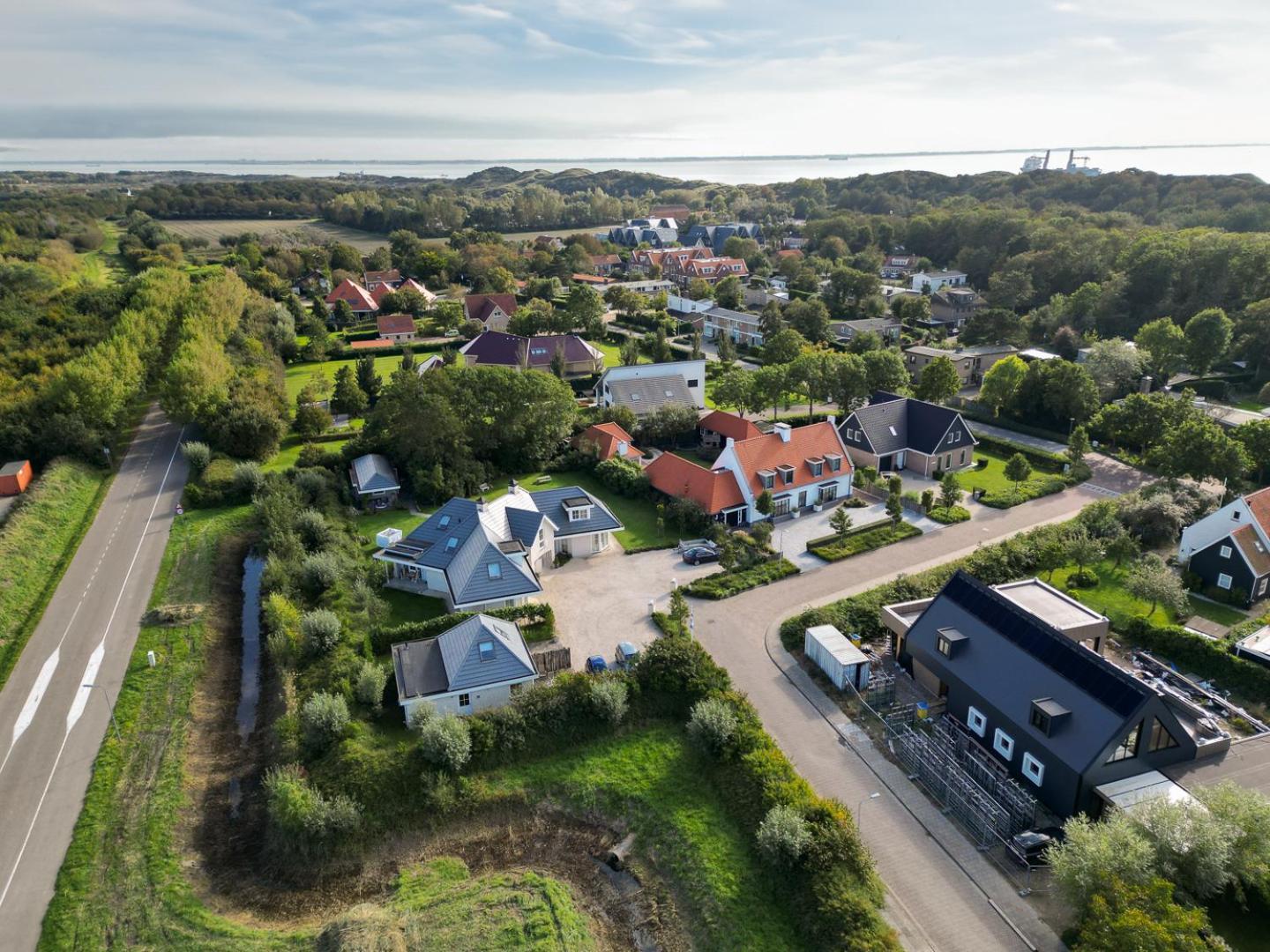 Luxe Prive-Kamer - Studio In Villa Aan Zee, Dishoek, Vernieuwd Eksteriør billede